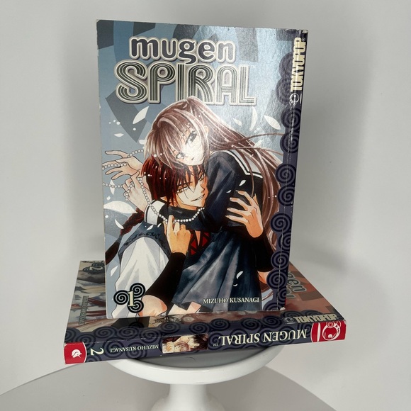 TOKYOPOP “ Mugen Spiral “ by Mizuho Kusanagi Manga Books Complete Set - Picture 1 of 6